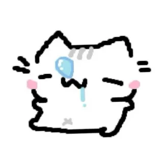 Телеграм стикер 😴 Silly :3 v2 /art by basiilleaf