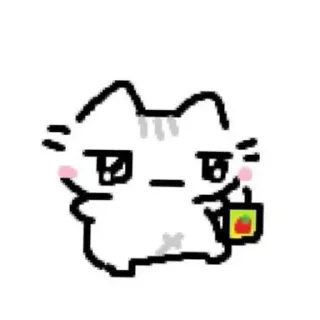 Телеграм стикер 🧃 Silly :3 v2 /art by basiilleaf