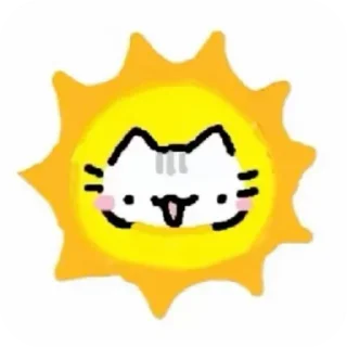 Телеграм стикер ☀ Silly :3 v2 /art by basiilleaf