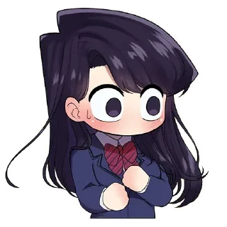 Telegram sticker 😳 Коми @sticker_full