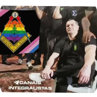 Video sticker 💅 Maçonarismo linear