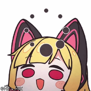 Video sticker 🤔 Blue Archive @fixfox