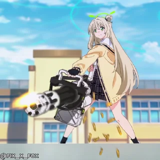 Video sticker 🔫 Blue Archive @fixfox