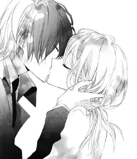 Telegram sticker 💋 Kiss Manga @Animes_Chatting_Groups