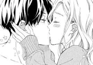 Video sticker 💋 Kiss Manga @Animes_Chatting_Groups