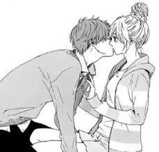Sticker 💋 Kiss Manga @Animes_Chatting_Groups