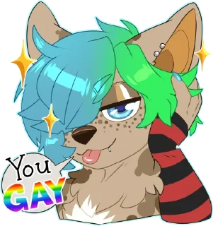 Telegram sticker 🏳‍🌈 KonnerK9