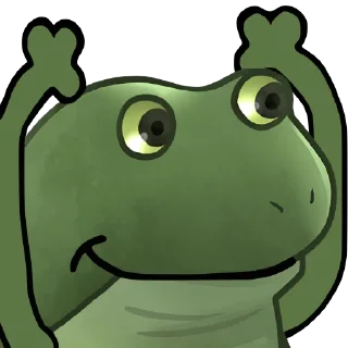 Telegram sticker 🙌 Worry Froge @PeepoHD
