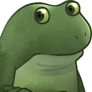 Video sticker 😐 Worry Froge @PeepoHD