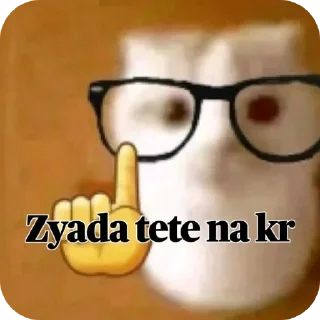 Telegram sticker 👓 @burgerkhayga