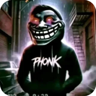 Telegram sticker 🫥 бишка тупое уебище