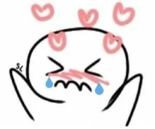 Telegram sticker 💞 милый реакт :: @fStikBot