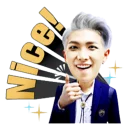 Telegram stiker 😊 bts kakaotalk by fahyung