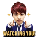 Telegram stiker 😊 bts kakaotalk by fahyung