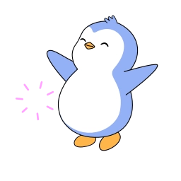 Telegram sticker 🎉 Blue Pengu #4537 @sticker_bot