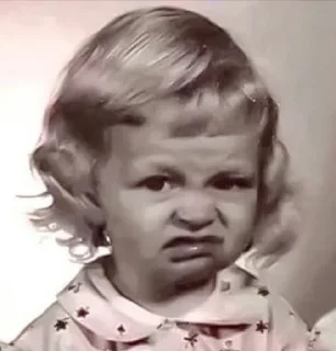 Telegram stiker 😒 Donya’s mood as fuck