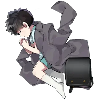 Телеграм стикер 😴 MP100 [@TodorokiShouto]