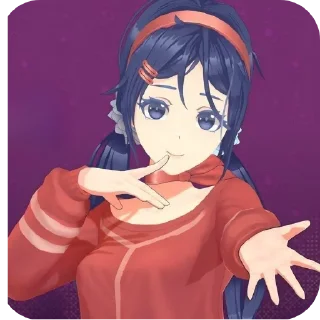 Telegram sticker 🫳 Garnetgeeks