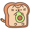 Video sticker 🍞 Pusheen - @ShoutoE...