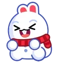 Sticker 😂 Snow Babbit