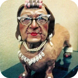 Telegram sticker 👓 стикеры для ебанатов тупых
