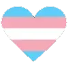 Sticker ❤️ 🏳️‍⚧️ @sukipha