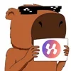 Video sticker 🚀 hyperion_capybara