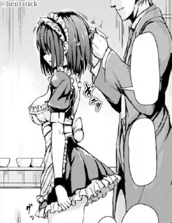 Telegram sticker ❤️ Maiden Breed @hentstick