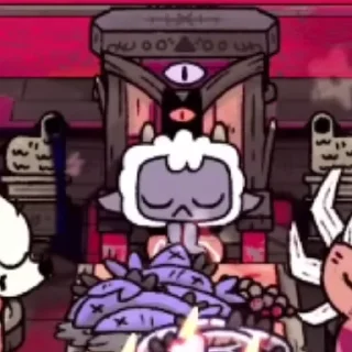 Telegram sticker 🐏 культ овечек бее