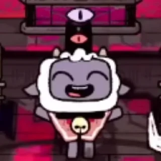 Telegram sticker 🐏 культ овечек бее