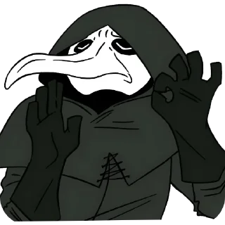 Telegram sticker 👌 Pestilence