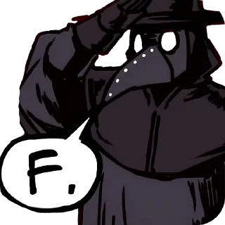 Telegram sticker 😭 Pestilence