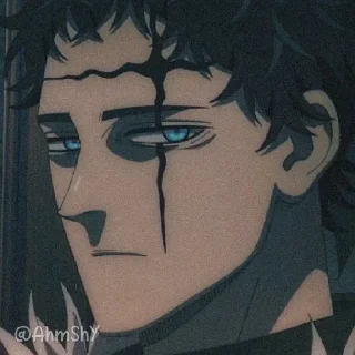 Video sticker 🖤 - ᗷY @ahMshY 𓉮 . Black Clover