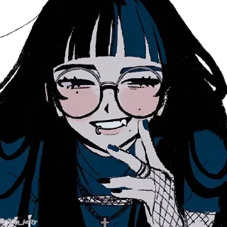 Video sticker 👑 Anime Girl Pack P2. @Anime_Sticker_noob