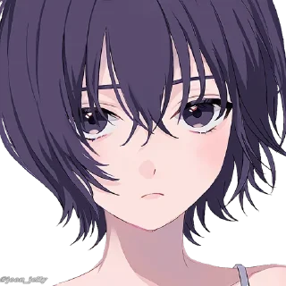 Video sticker 👑 Anime Girl Pack P2. @Anime_Sticker_noob