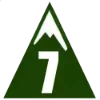 Sticker 7️⃣ @trekking_abh Походы без рюкзаков