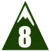 Sticker 8️⃣ @trekking_abh Походы без рюкзаков