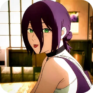 Telegram sticker 🥰 Reze chainsawman @Rucodellllstick