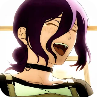 Telegram sticker 🤣 Reze chainsawman @Rucodellllstick