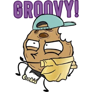 Telegram sticker 🍪 Pummeleinhorn-Norbert Cookie