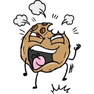 Telegram sticker 😠 Pummeleinhorn-Norbert Cookie