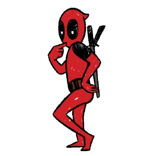 Video sticker 😊 Deadpool & Wolverine @stickerstgrm