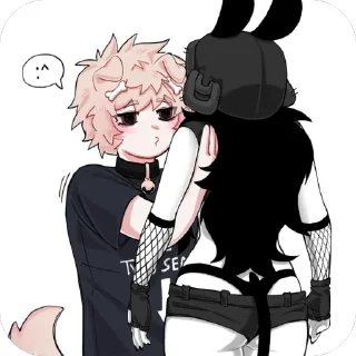 Telegram sticker 👎 песики кролики@N1gg3rrs