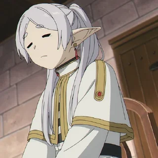 Telegram sticker 🪄 Frieren (@TodorokiShouto)