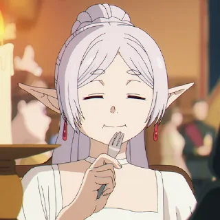 Telegram sticker 🔮 Frieren (@TodorokiShouto)