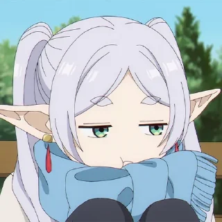 Telegram sticker 🔮 Frieren (@TodorokiShouto)