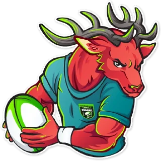 Telegram sticker 👨‍🔬 PARI Высшая лига @vlrugby
