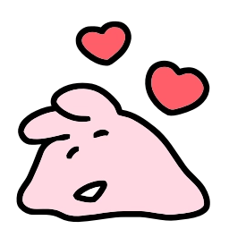 Sticker 🫠 Usagi - @ShoutoEmoji