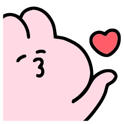 Sticker 😘 Usagi - @ShoutoEmoji