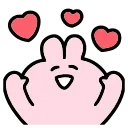 Video sticker ❤️ Usagi - @ShoutoEmoji